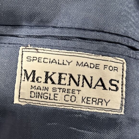 Donegal Mist Men's Sport Coat 42L Handwoven Cashmere Mohair Wool Herringbone - Picture 16 of 16